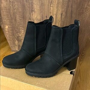 UGG Black Heeled Boots